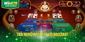 Trải Nghiệm Hồi Hộp Với Baccarat Win678 Siêu Đẳng Cấp 